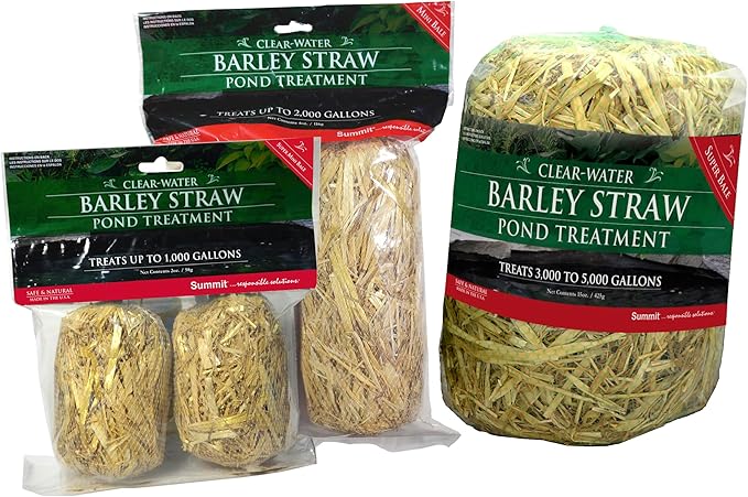 SUMMIT 135 Clear-Water Barley Straw Bale 15 oz, Treats up to 5000-Gallons