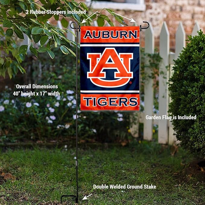 College Flags & Banners Co. Auburn Garden Flag with Stand Holder