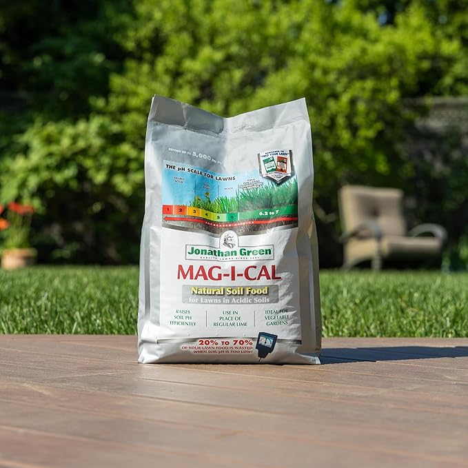 Jonathan Green (11353) Mag-I-Cal Soil Food for Lawns in Acidic Soil - Soil Amendment for Grass (5,000 Sq. Ft.)