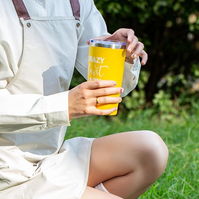 Sunflower Gardening Gifts for Women, Gardening Tools for Women, Garden Tool Set, Heavy Duty Gardening Hand Tools with Garden Tool Bag,Yellow