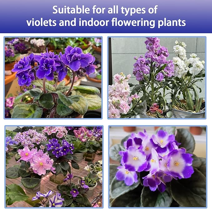 African Violet Potting Soil Mix 4qt, Pre-Mixed Acid Soil Ideal for African Violets to Ensure Optimal Nutrient Uptake and Vibrant Blooms