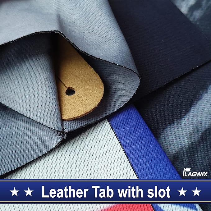 FLAGWIX Patriot American Dog Flags - Four Labrador Retriever Dogs Double Sided Flag - 4th of July Decorations for Home, Outside, House Flag 30x40 Heavy Duty Canvas, Decorative Indoor Outdoor Flag