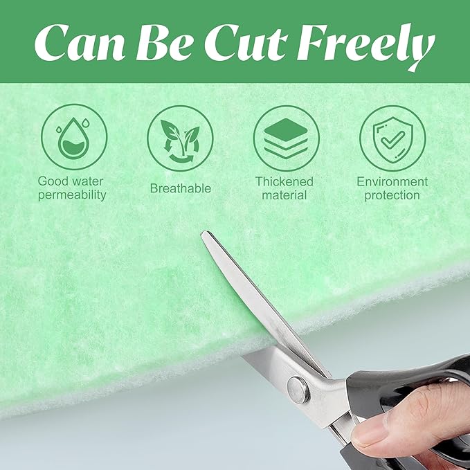 Adnee 2 Pcs Flower Pot Filler Insert-47.2" x11.8" Plant Pot Filler Material-Lightweight Planter Drainage Material for Indoor Outdoor Gardening Plants Container