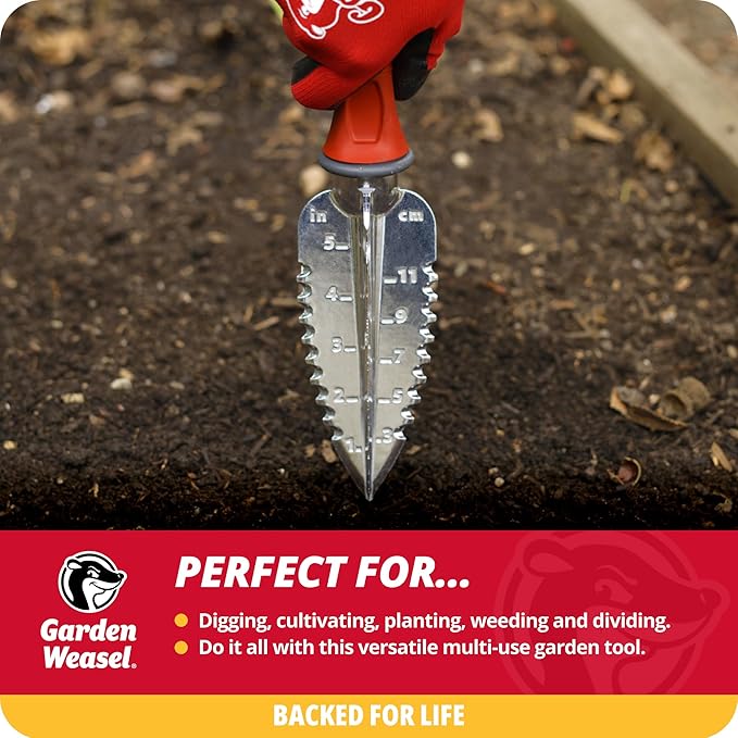 ROOT ASSASSIN 48" Shovel/Saw & Garden Weasel Multi-Use Transplanter Digging & Planting Tool Bundle