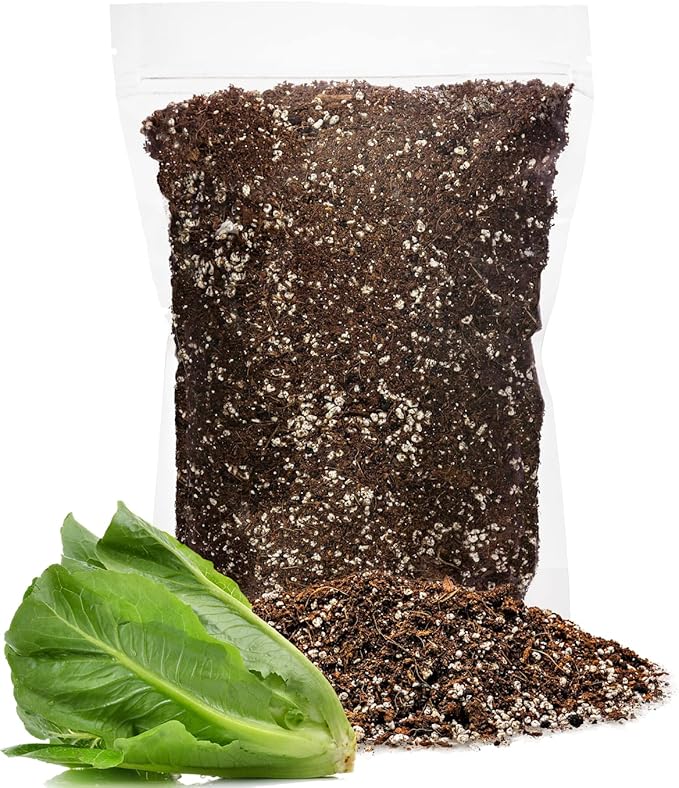 Premium Organic Potting Soil for Lettuce - (3 Quart Bag)