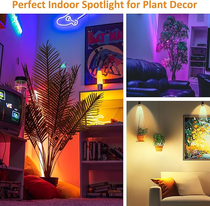 OurLeeme Lawn Flood Light Stake, 2-in-1 Waterproof Outdoor Remote Control Landscape Lighting Spotlight Wall Light for Yard Garden Driveway Pathway Pool