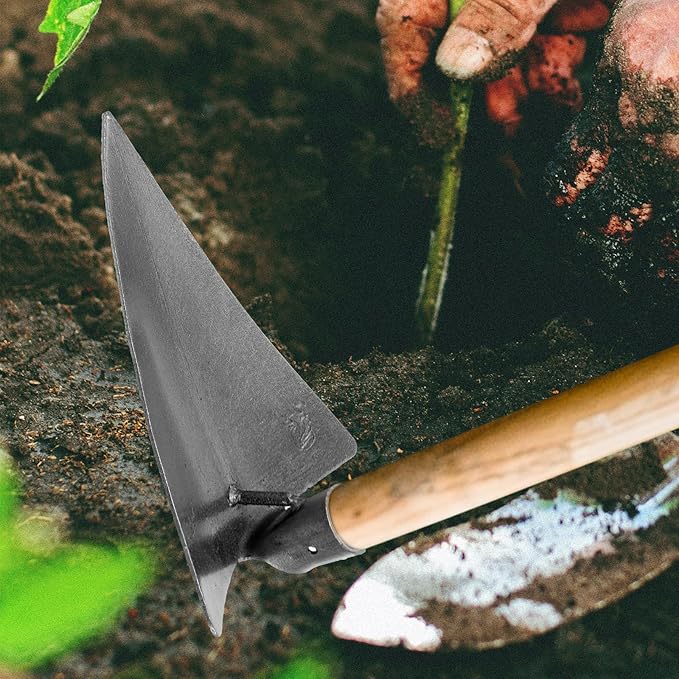 Heavy Duty Garden Hoe for Digging and Weeding Gardening Tool Replacement Garden Tool for Loosening Soil and Planting Tasks