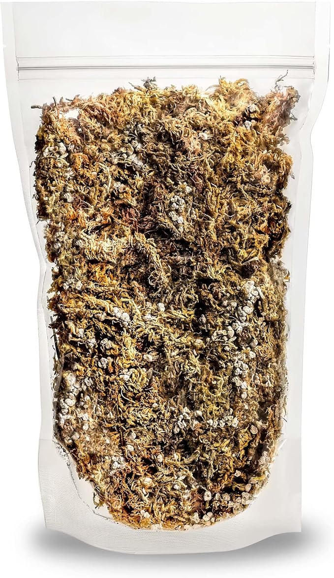 Sphagnum Moss Potting Mix for Carnivorous Plants - 10 Quart - Moss and Perlite Blend for Potting Venus Fly Traps, Sarracenia, Pitcher Plants (2 Bags of 5QT)