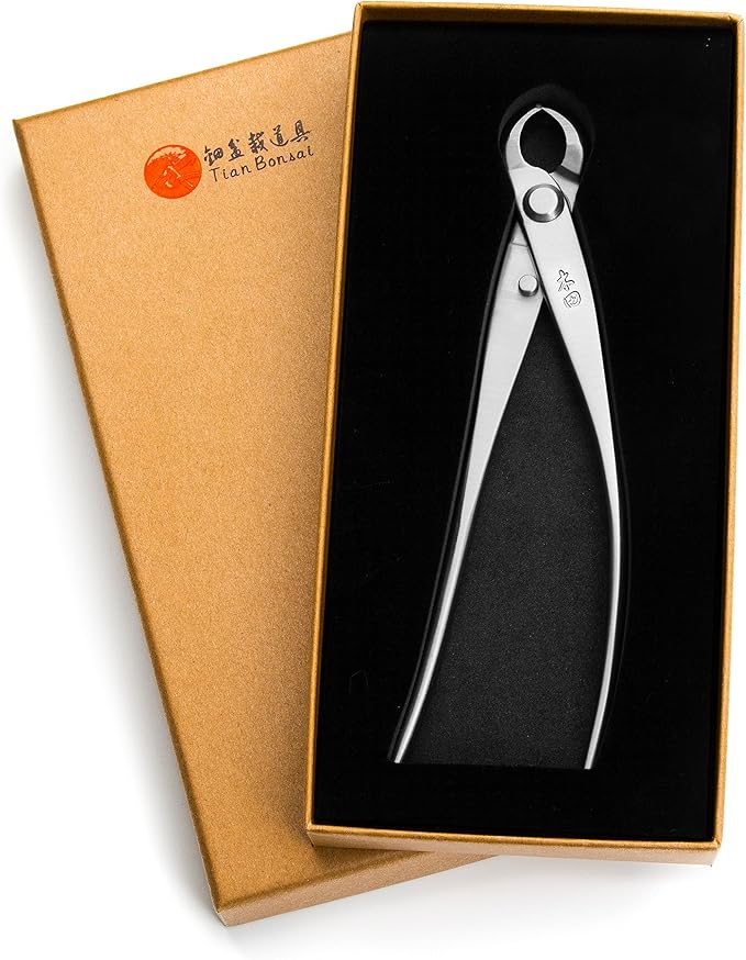 Bonsai Knob Cutter Round Edge Cutter Professional Grade Branch Cutter Alloy Steel Bonsai Tools Equip With Tool Bag (MT-KC-180)