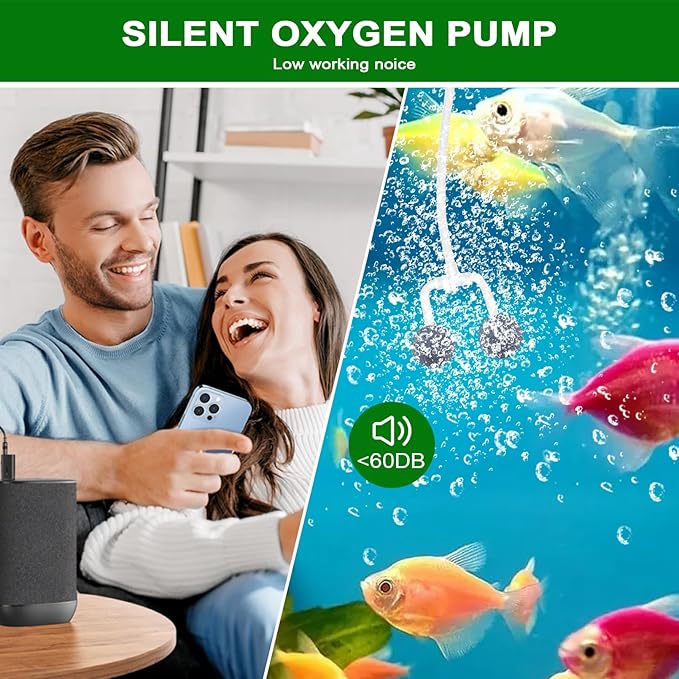 Solar Pond Aerator with Air Pump, 3 Modes(18H/36H/72H) Solar Aerator for Ponds Outdoor, 4W & 2200 mAh Solar Powered Air Pump with Bubble Regulator for Small Fish Pond, Stock Tank, Aquarium Hydroponics