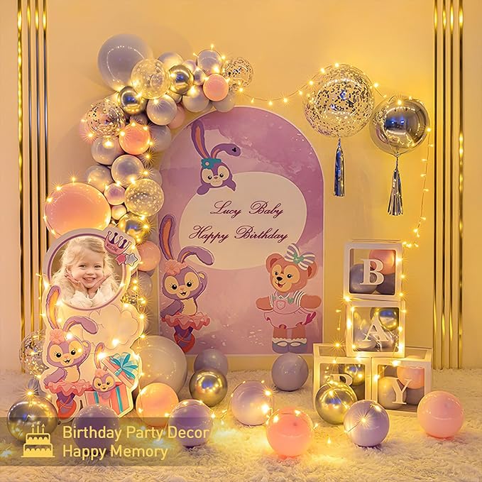 JMEXSUSS 200 LED String Lights Indoor Outdoor Clear Wire, Connectable Warm White Christmas String Lights for Bedroom, 66 Ft Twinkle Fairy String Lights Plug in for Home Wedding Tree Yard Patio Spring