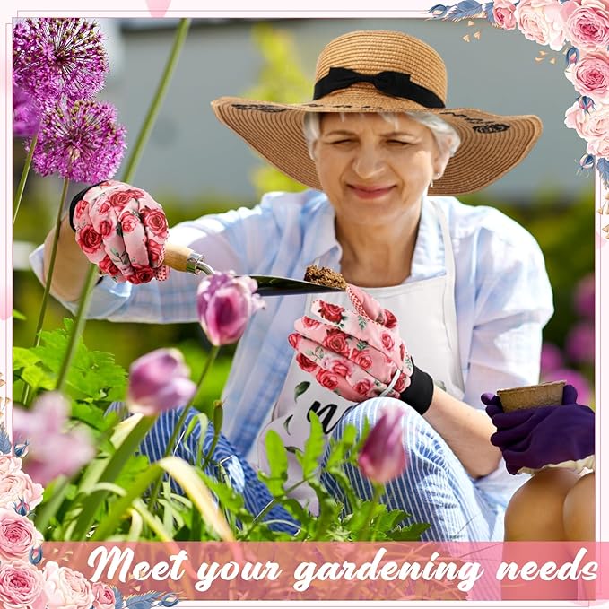 Christmas Gardening Gifts for Nana, Grandmother, Gardening Gifts for Plant Lover, Best Nana Ever Garden Tool Set Gift