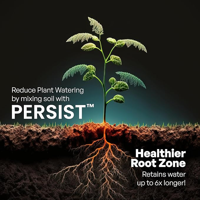 Persist Horticultural Charcoal 1.5 cuft, Biochar Soil Amendment for Plants, Improves Soil Quality, 100% Natural Active Carbon and Fertilizer Enhancer for Gardens.