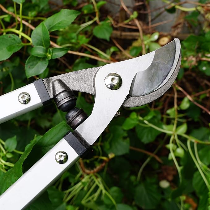 Kings County Tools Heavy Duty Multi-Purpose Branch and Tree Lopper | Sharp & Thick Drop Forged Steel Blades | Won't Flex When Cutting Wood | 28.25" Long with 22" Aluminum Handle