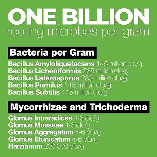 TPS NUTRIENTS Billions Concentrated Microbial Root Enhancer, 100% Water-Soluble with Mycorrhizae, Bacteria and Trichoderma, 8 oz (1/2 Pound)