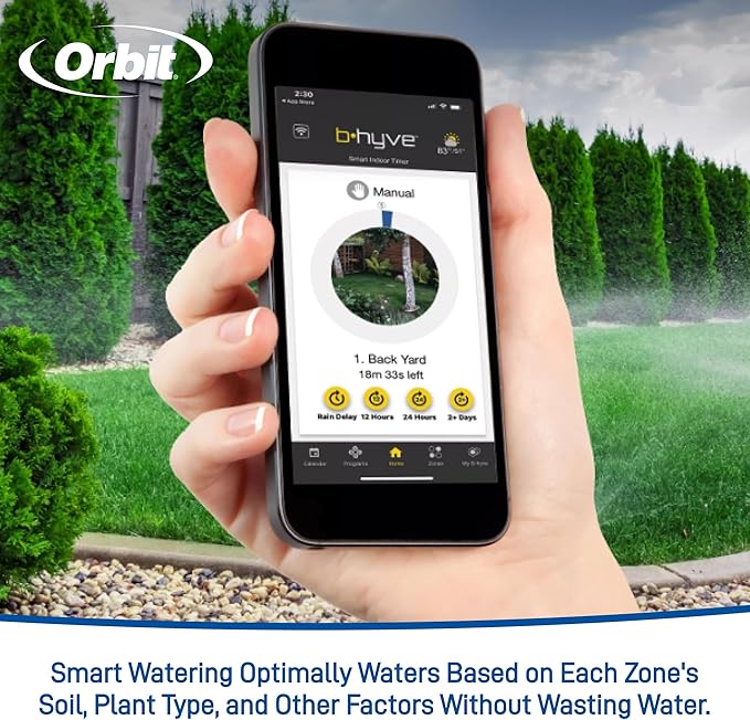 Orbit 4-Zone B-hyve Smart Wi-Fi Indoor Timer