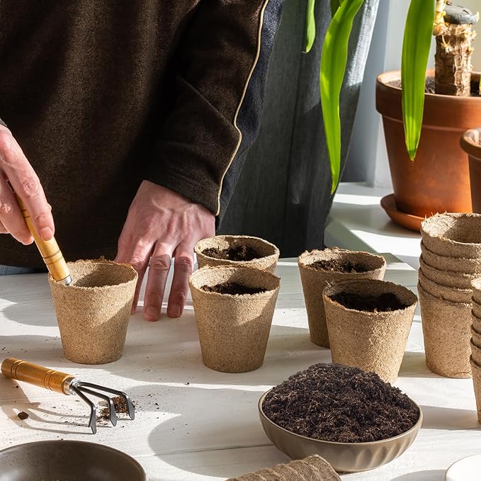 Peat Moss for Plants 4qt, Loam Sphagnum Moss Soil for Gardening, Organic Garden Growing Soil Amendment and Media for Flowers, Vegetables, Herbs, Orchid, Indoor Houseplant