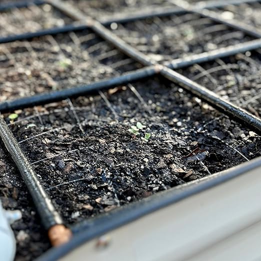 Garden In Minutes Drip Irrigation System for Garden, Soaker Hose & Garden Watering System Preassembled Drip Irrigation Kit, Flower Bed Sprinkler, Garden Irrigation System Kit - 3x3 (33.5"x33.5")