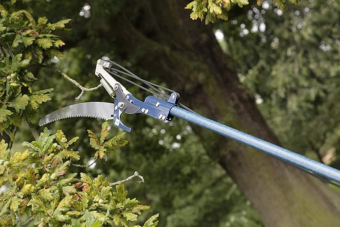 Spear & Jackson 4935TP Razorsharp Lightweight Telescopic Tree Pruner, Silver