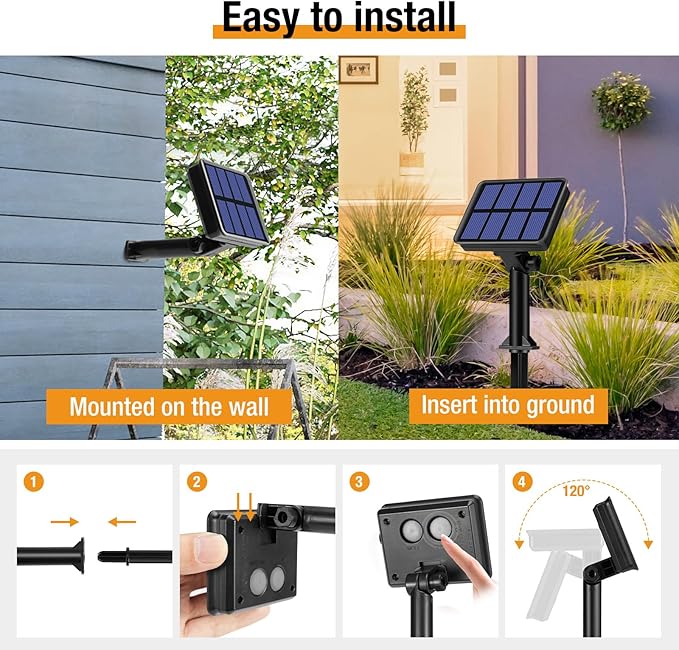 12 Pack Solar String Lights Outdoor, Total 960LED 396FT Solar Fairy Twinkle Lights Outdoor Waterproof 8 Modes Copper Wire Solar Lights for Outside Garden Patio Tree Christmas Wedding Party Decor