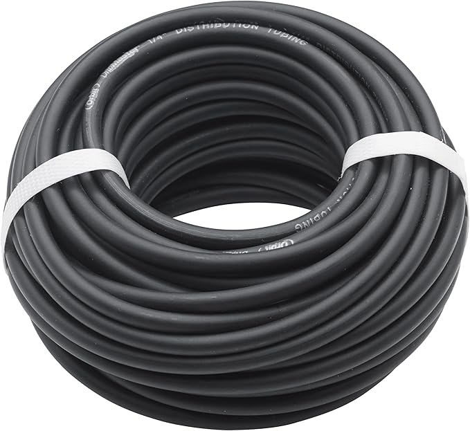 Orbit 67300 1/4" x 50' Drip Blank Distribution Tubing Black