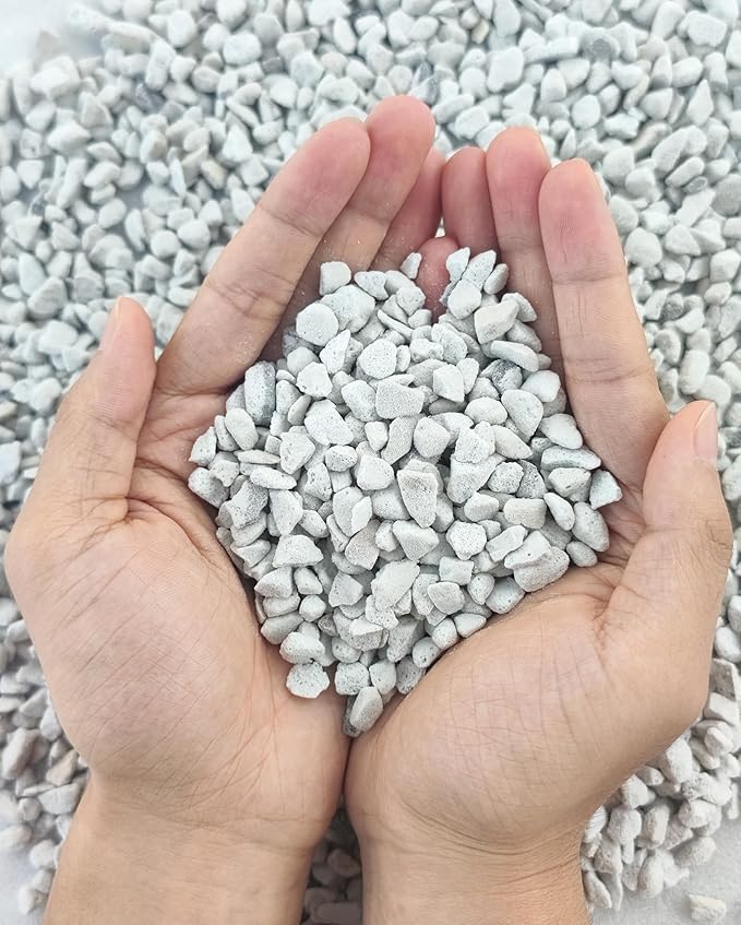 Voulosimi Horticultural Organic Perlite Soil Amendment for Plants and Enhanced Drainage Enhanced,Indoor & Outdoo (10QT, 1/4 inch)