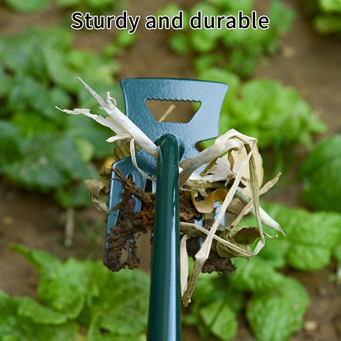 Weeding Artifact Uprooting Weeding Tool Kit 2 Pack 6 Teeth 11 Teeth Weed Pulling Tool Portable Manual Weeder Puller for Vegetable Gardening Backyard Farm Planting Weeding