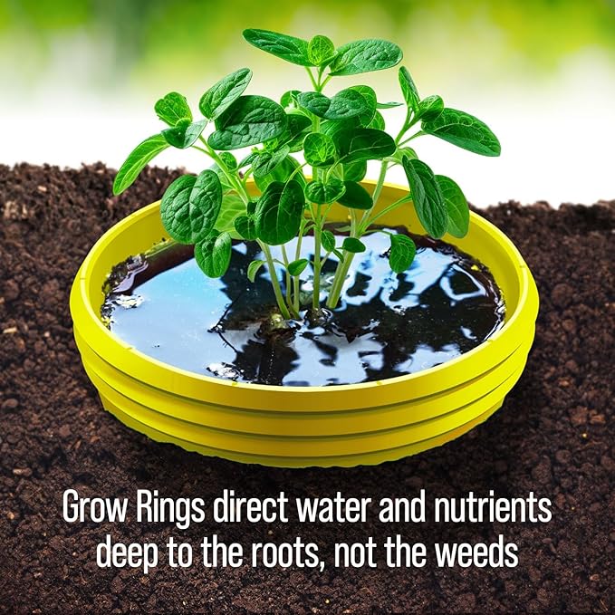 Sunflower Garden Kit with Grow Rings, Greenhouse Germination Domes, Seeds, Markers, Instructions – Gardening Gift for Mom, Teachers, Women, and Men – Made in USA