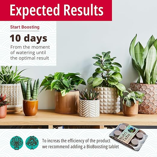 Plant Food for Houseplants - 3 Packs Pink “Start Boosting” Mineral Tablets; Nitrogen Rich Fertilizer; Indoor/Outdoor Plant Food for High Impact Growth; Garden, Tree and House Plant Fertilizer