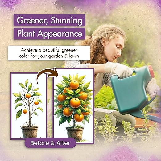 Ammonium Sulfate 21-0-0 Fertilizer, High Nitrogen Fertilizer for Plants Rapid Growth & Deep Greener Color, Ideal Ammonium Sulfate Fertilizer & Soil Acidifier to Lower pH Levels in Alkaline Soil, 5 lb