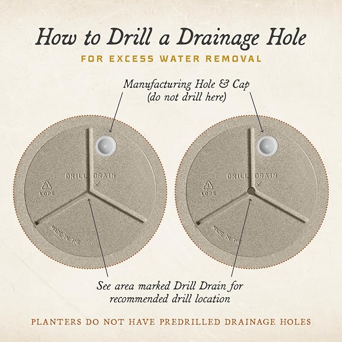ARBORA 21" Santorini Bowl Polyresin Indoor and Outdoor Planter with Classic Black Finish - Durable, Weatherproof, Lightweight, Large Plant Pot for Patio, Garden, Deck, Entryway