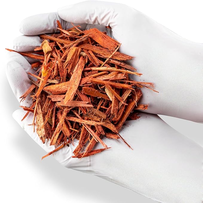 Red Mulch - Create a Striking and Eye-Catching Garden Design - 3 QUARTS