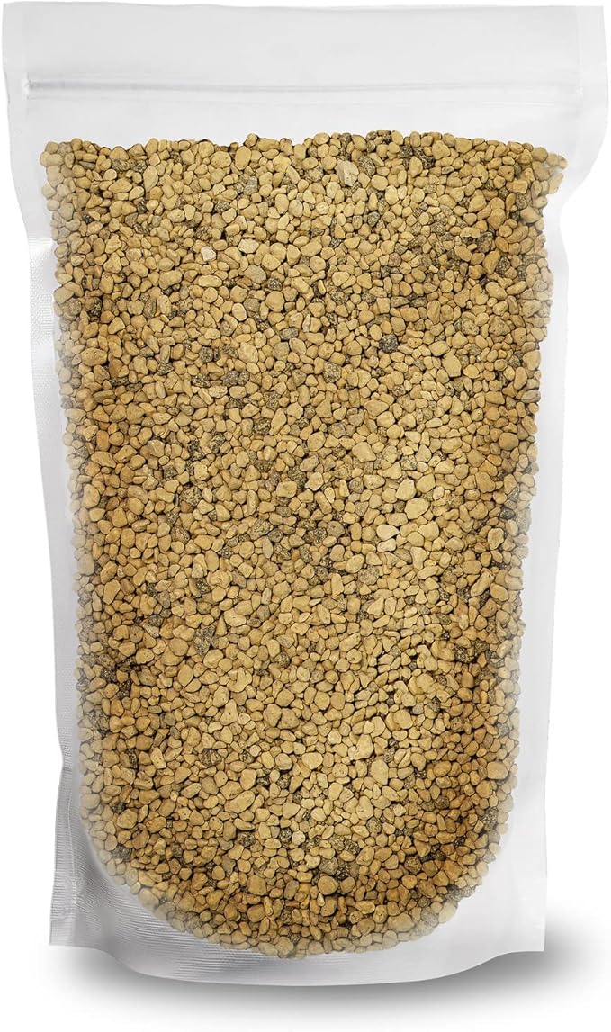 Pure Hard Akadama for Bonsai/Succulent Soil - (3mm-6mm) Small Grain for Cactus, Bonsai Plants Soil Amendment, Prevent Over Water, Provides Optimal Water Retention, Fast Drainage (4 Quart)