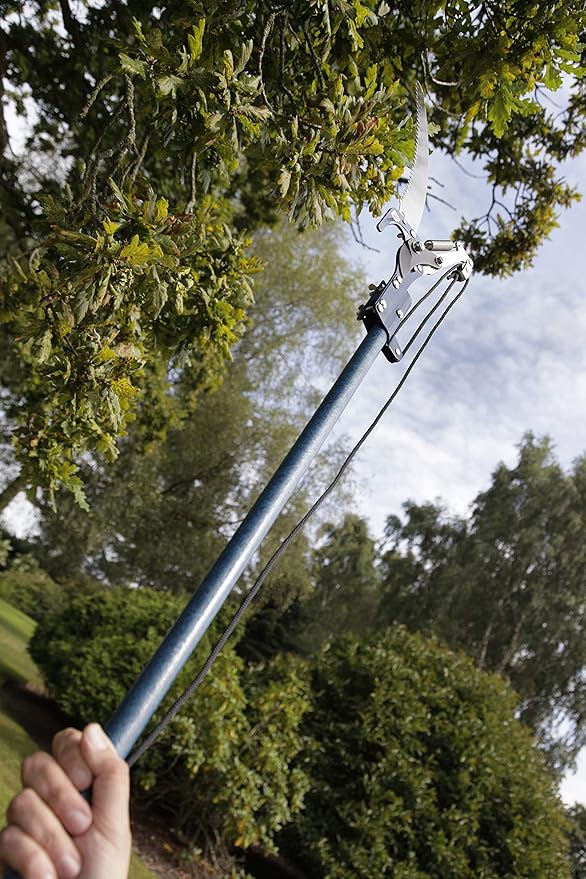 Spear & Jackson 4935TP Razorsharp Lightweight Telescopic Tree Pruner, Silver