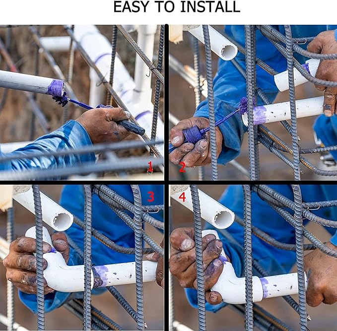 8Pack 1-1/4" 90 Degree Elbow PVC Pipe Fittings 2 Way Right Angle PVC Pipe Fitting, Furniture Build Grade SCH40 (Socket x Socket) 1.25" PVC Fitting Connectors for DIY PVC Shelf Garden Support Structure