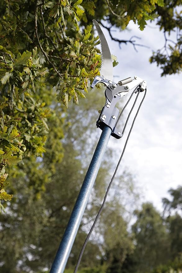 Spear & Jackson 4935TP Razorsharp Lightweight Telescopic Tree Pruner, Silver