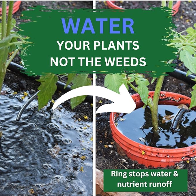 Kids Outdoor Watermelon Garden Kit - Complete Kit for Growing Your Own Watermelons from Seeds with Grow Rings and Greenhouse Germination Domes, Non-GMO Seeds, BPA-Free