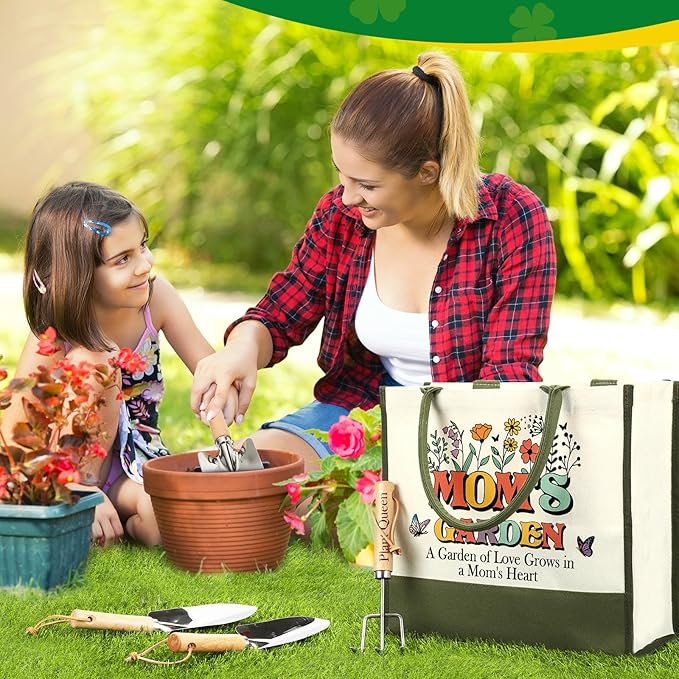 Gardening Tools Gifts for Mom, Mom Gardening Gifts from Daughter Son, Unique Mom Birthday Gifts Mom Gifts for Plant Lover Mom Stepmom
