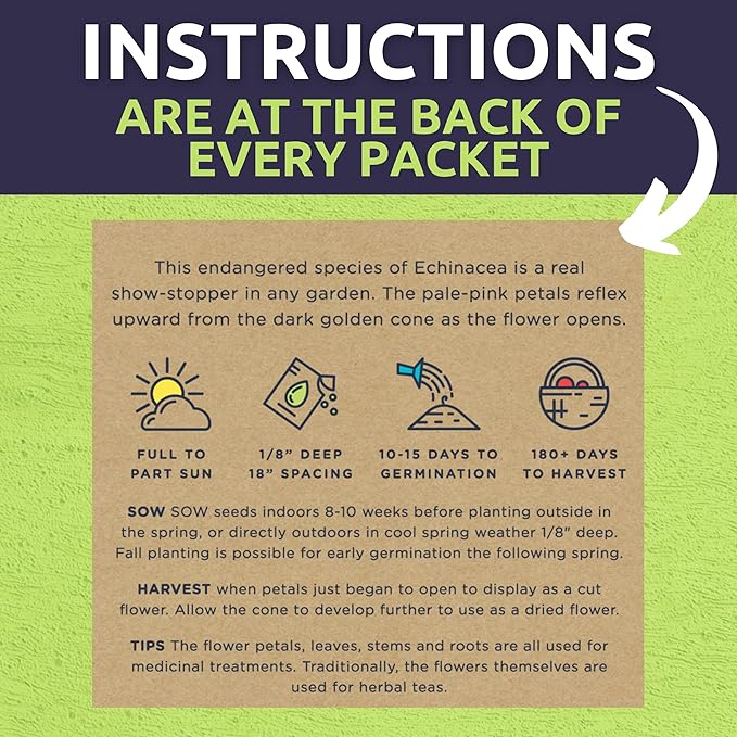 Organic Edible Flower Seeds Variety Pack - 9 Individual Packs - 2025 Season - Lavender, Chamomile, Nasturtium, Calendula and More! for Indoor & Outdoor Planting (Non-GMO, Certified Organic)