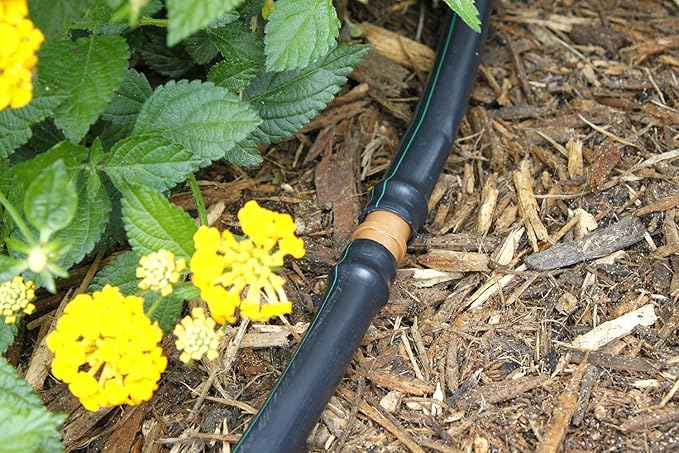 1/2" Coupling Drip Irrigation Fittings (12 Pack) - Barbed Drip Line Coupler Connectors compatible with Rain Bird and Most 1/2" Tubing or Sprinkler Systems