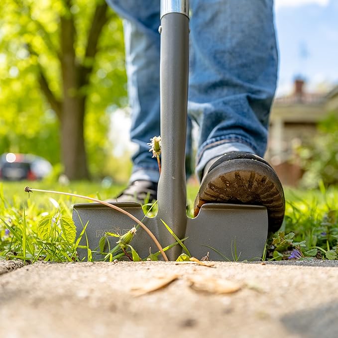 Radius Garden 25611 Pro-Lite Ergonomic Carbon Steel Edger, Red