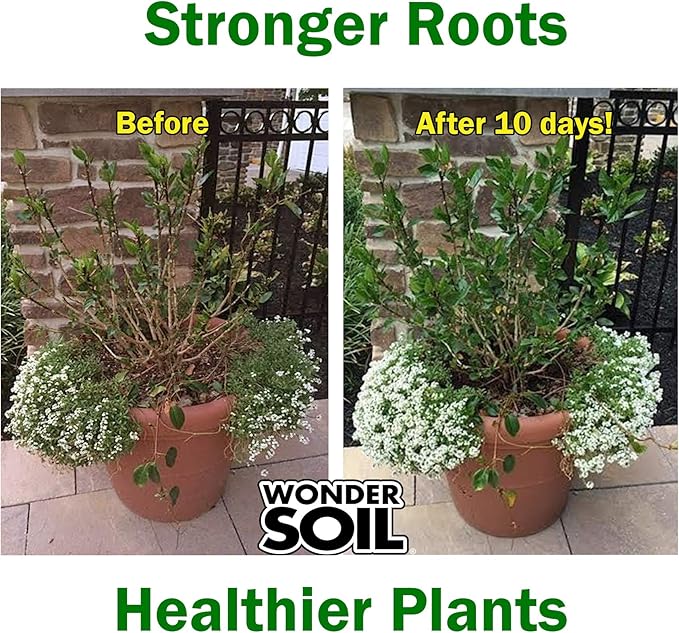 WONDER SOIL | Organic Coco Coir Brick | The Only Ready to Plant Compressed Coco Coir Fully Loaded with Nutrients | 3 Bricks Expands to 7.5 Gallons | Incl Worm Castings & Nutrients | 3 Pack