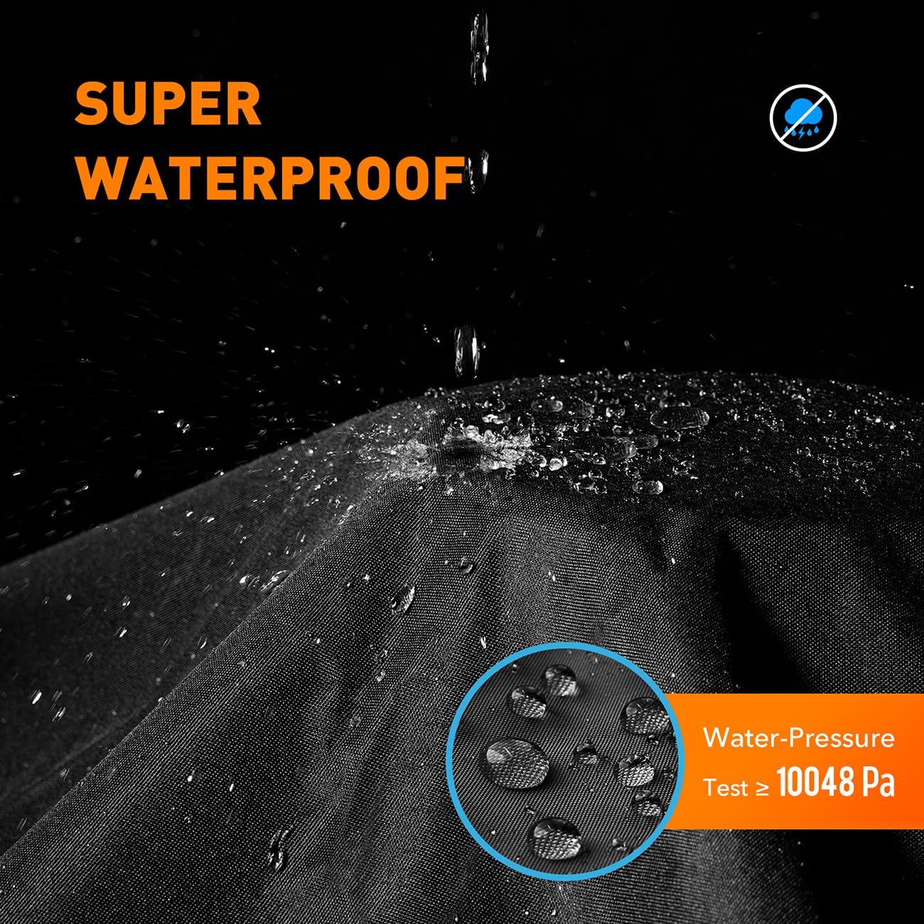 ZBXFCSH Heavy Duty 600D Polyester Cover Compatible with Ooni Karu 12 Pizza Oven Aidpiza 12" Wood Pellet Pizza ovens and Big Horn Stainless Steel 12'' Pizza Grill Oven Accessories