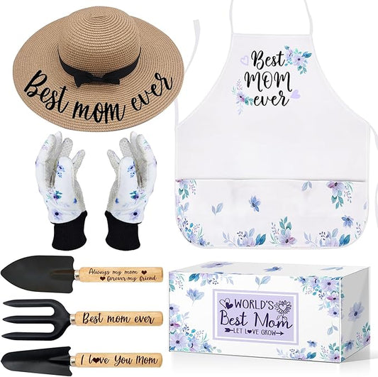 Mom Gifts,Gifts for Mom,Mom Garden Gifts - Birthday Gifts for Mom - Gardening Gifts Outdoor Horticulture Starter, Garden Tool Set Gift for Plant Lover Mom