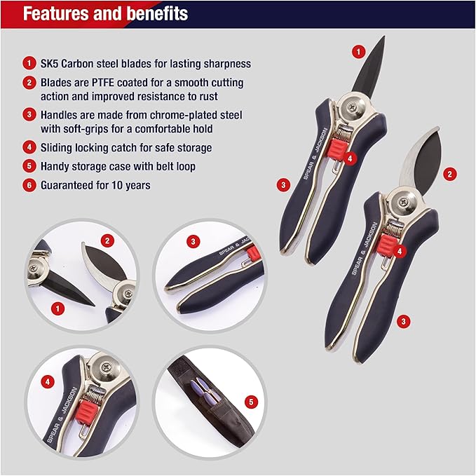 Spear & Jackson 4941MP Razorsharp Mini Pruner Set