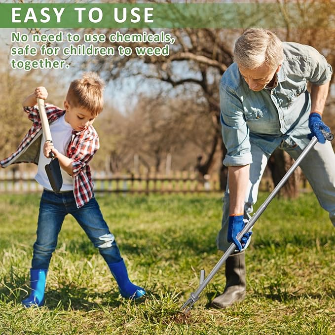 Weed Puller Tool-Weed Puller Stand Up Weeder - Weed Tool Remover - Weed Puller Tool Stand Up Heavy Duty - Weed Remover Tool - Garden Weeding Tools