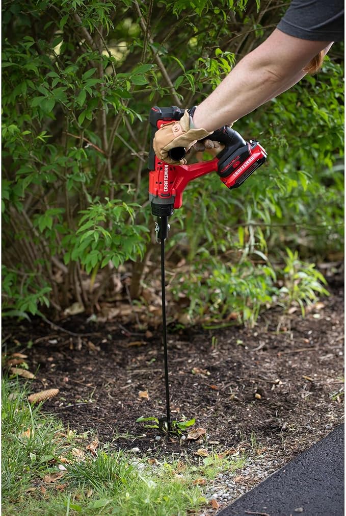 CRAFTSMAN Weed Puller Tool, Gardening Hand Tool Accessory, 21 Inch Pole (CMCAWA)