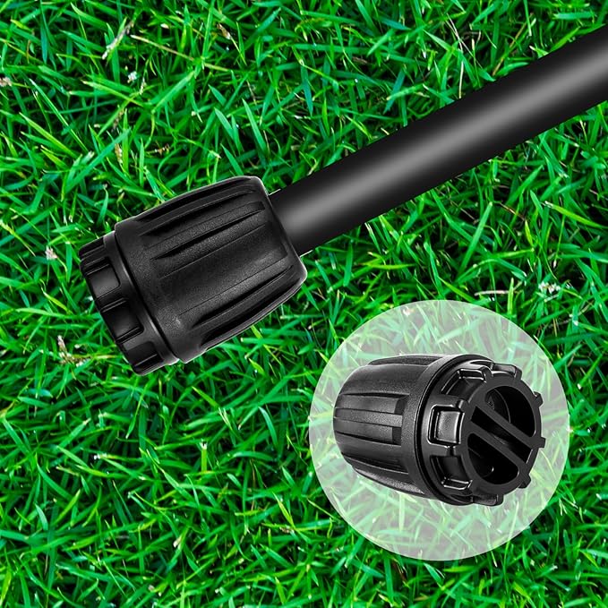 12pc 1/2 inch Irrigation Fittings End Plugs,ANTI-LEAK Lock Barbed End Plugs For (1/2" ID x0.6-0.63" OD) Drip Tubing Drip Irrigation Fittings (12Pcs 1/2 inch Irrigation End Plugs)