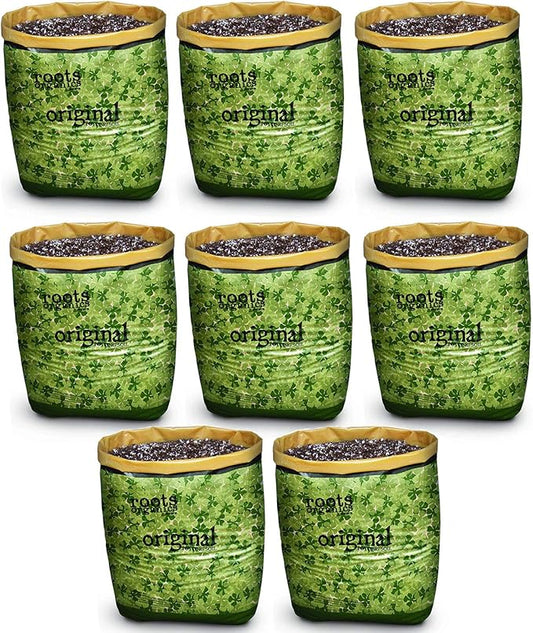 Roots Organics Original Potting Soil, Organic Growing Media with Mycorrhizae, 1.5 Cubic Foot Plant-in-Bag