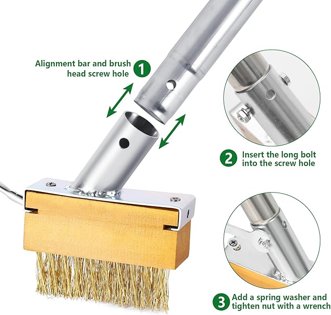 Paver Weed Removal Tool, Patio Sidewalk Weed Crack Remover Puller for Pavers, Crack and Paver Deck Crevice Weeder Cleaning Weeding Tool